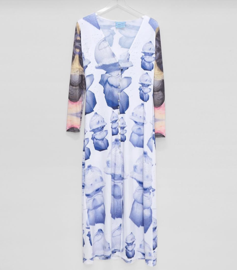 Marylo Button Dress