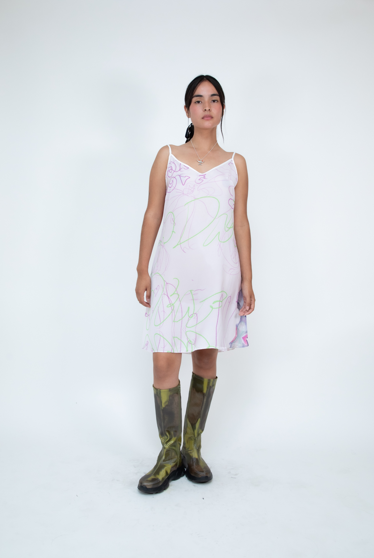 Letter Reading Dress