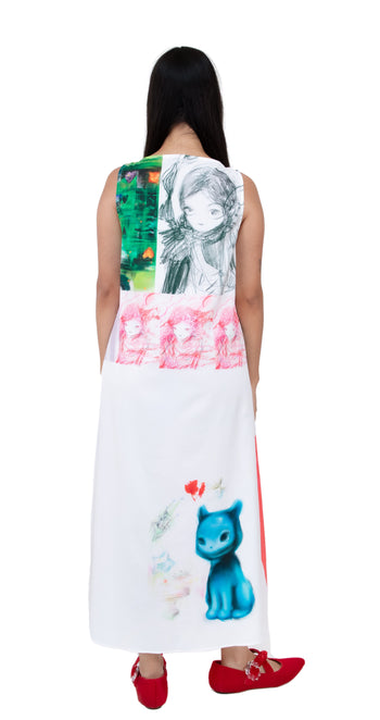 Jackie Postcard Dress