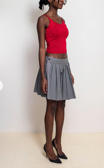 Grey Bella Skirt with Vihanga