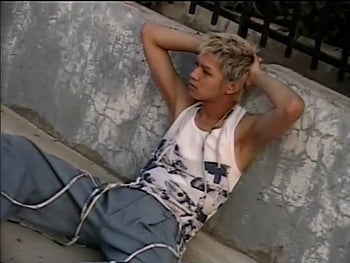 Blue String Top with Vihanga