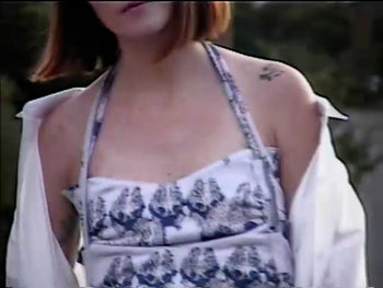 Blue String Top with Vihanga