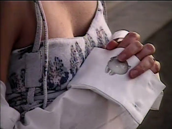 Blue String Top with Vihanga