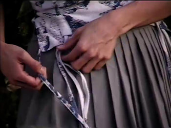 Grey Bella Skirt with Vihanga